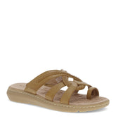 Queenie Slide Sandal Caramel - Women