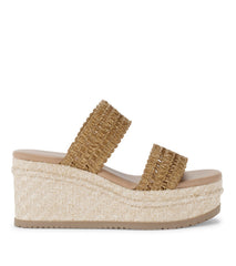 Sophie Wedge Sandal Caramel - Women