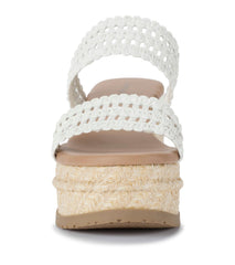 Sophie Wedge Sandal White - Women