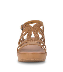 Wilma Wedge Sandal Caramel - Women