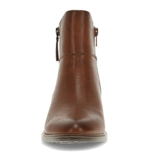 Alona Block Heel Bootie Cognac - Women