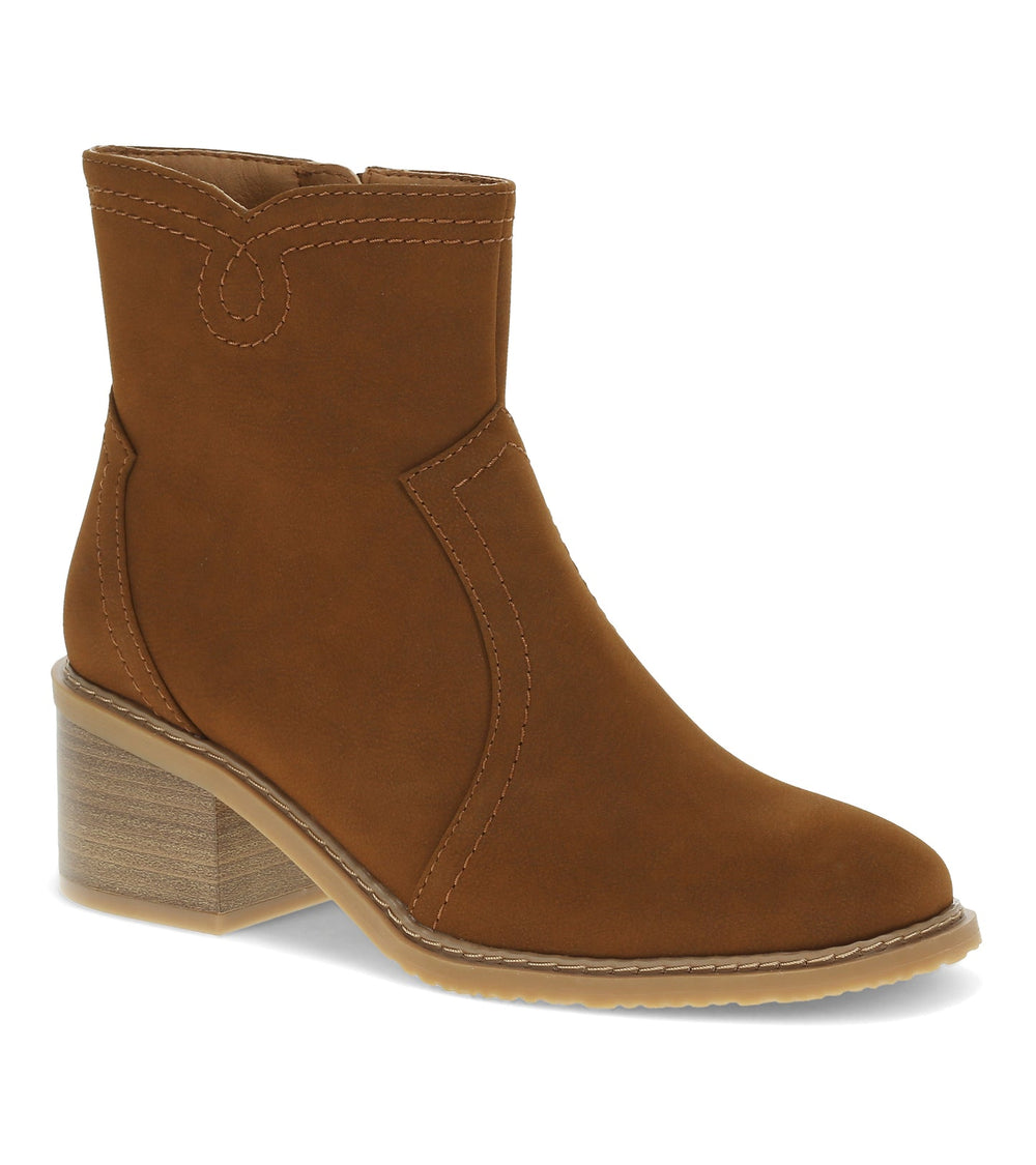 Calloway Block Heel Bootie Nutshell - Women