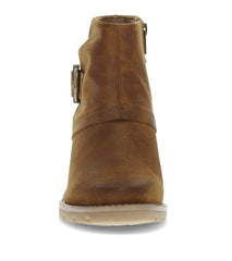 Deborah Block Heel Bootie Toffee - Women