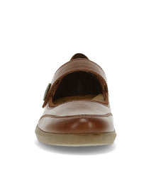 Joesie Mary Jane Flat Mahogany - Women