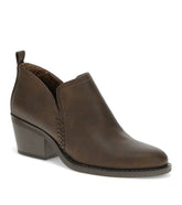 Lidian Ankle Bootie Dark Brown - Women