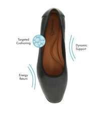 Tania Casual Flat Black - Women