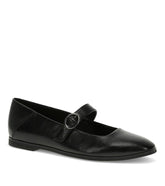 Teagan Mary Jane Flat Black - Women