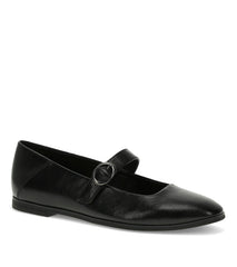 Teagan Mary Jane Flat Black - Women