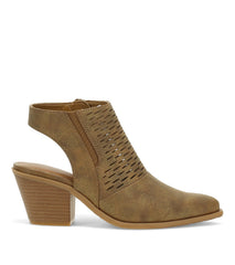 Yangley Block Heel Bootie Gold - Women