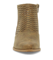 Yangley Block Heel Bootie Gold - Women