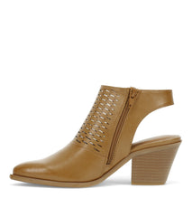 Yangley Block Heel Bootie Light Almond - Women