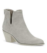 Yara Block Heel Bootie Dark Haze - Women