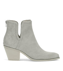 Yara Block Heel Bootie Dark Haze - Women
