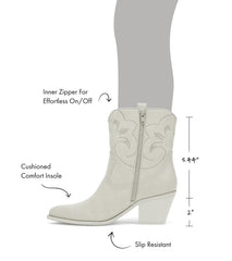Yenni Western Boot Haze - Women