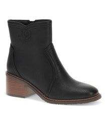 Calloway Block Heel Bootie Black - Women