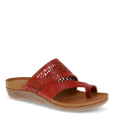 Juny Slide Sandal Cherry Red - Women