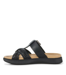Emmery Slide Sandal Black - Women