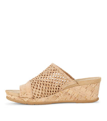Faye Wedge Sandal Natural - Women