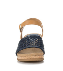 Fernelle Wedge Sandal Navy Blue - Women