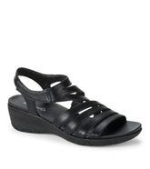 Harlean Wedge Sandal Black - Women