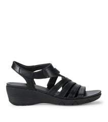 Harlean Wedge Sandal Black - Women
