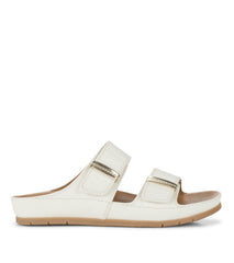Wisteria Slide Sandal Off White - Women