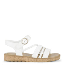 Gwyneth Slide Sandal White - Women