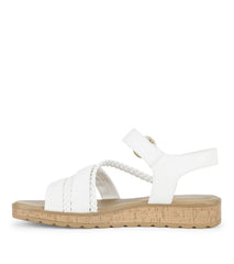 Gwyneth Slide Sandal White - Women