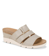 Michi Wedge Sandal Mid Taupe - Women