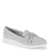 Venia Boat Shoe Light Steel - Women