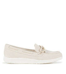 Venia Boat Shoe Natural - Women