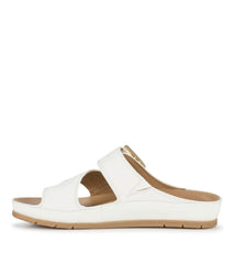 Welda Slide Sandal Off White - Women