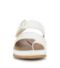 Welda Slide Sandal Off White - Women