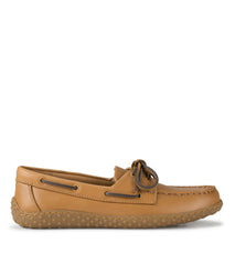 Beverlie Boat Shoe Tan Leather - Women