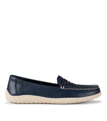 Bridget Boat Shoe Navy Leather - Women