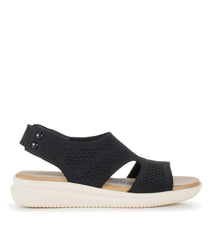 Duffy Slip On Sandal Black - Women