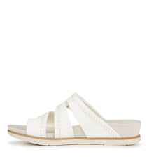 Shaya Slide Sandal Off White - Women