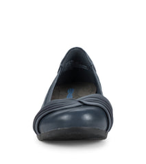 Marcie Casual Flat Navy - Women