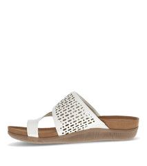 Juny Slide Sandal White - Women