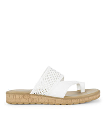 Gibby Slide Sandal White - Women