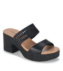 Myles Block Heel Sandal Black - Women