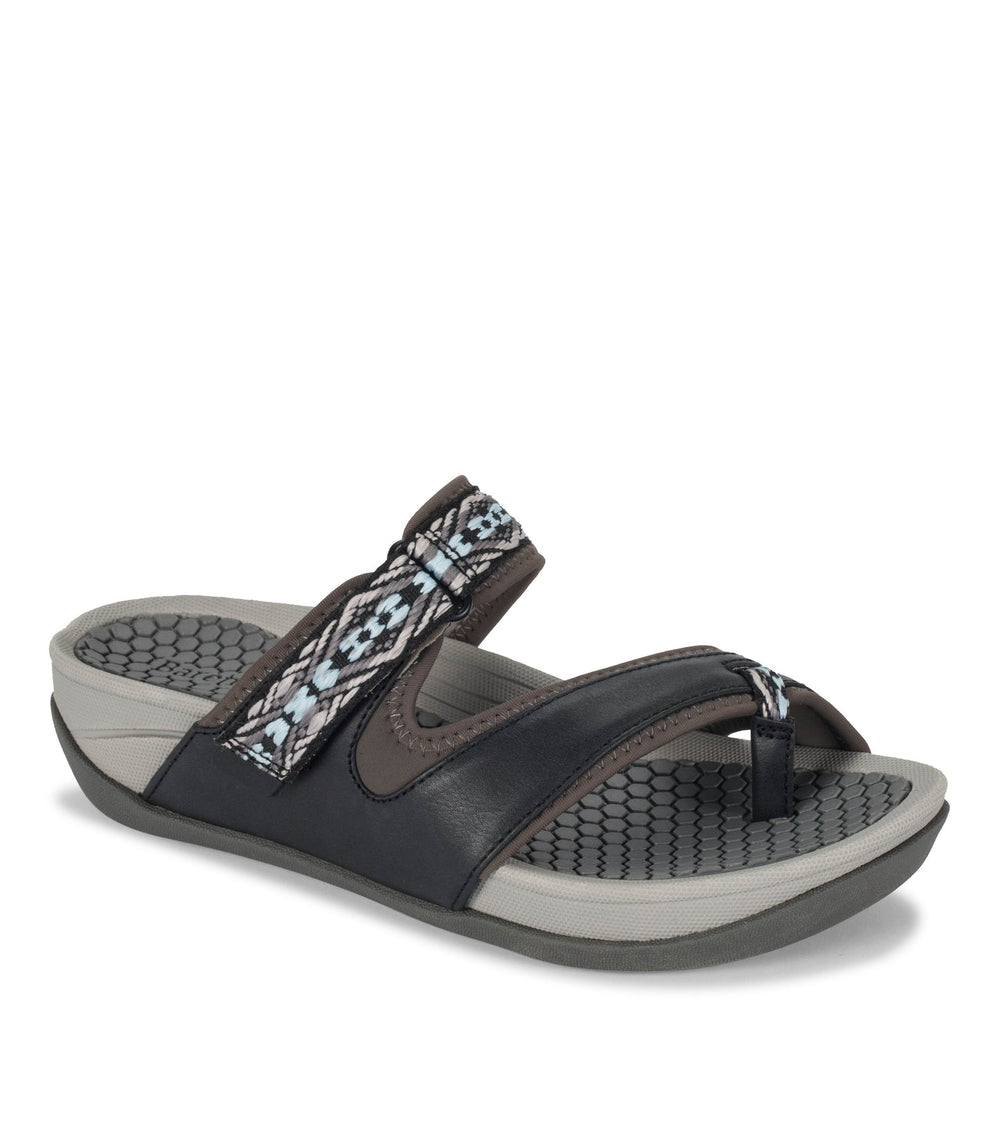 Deserae Slide Sandal Black Multi - Women