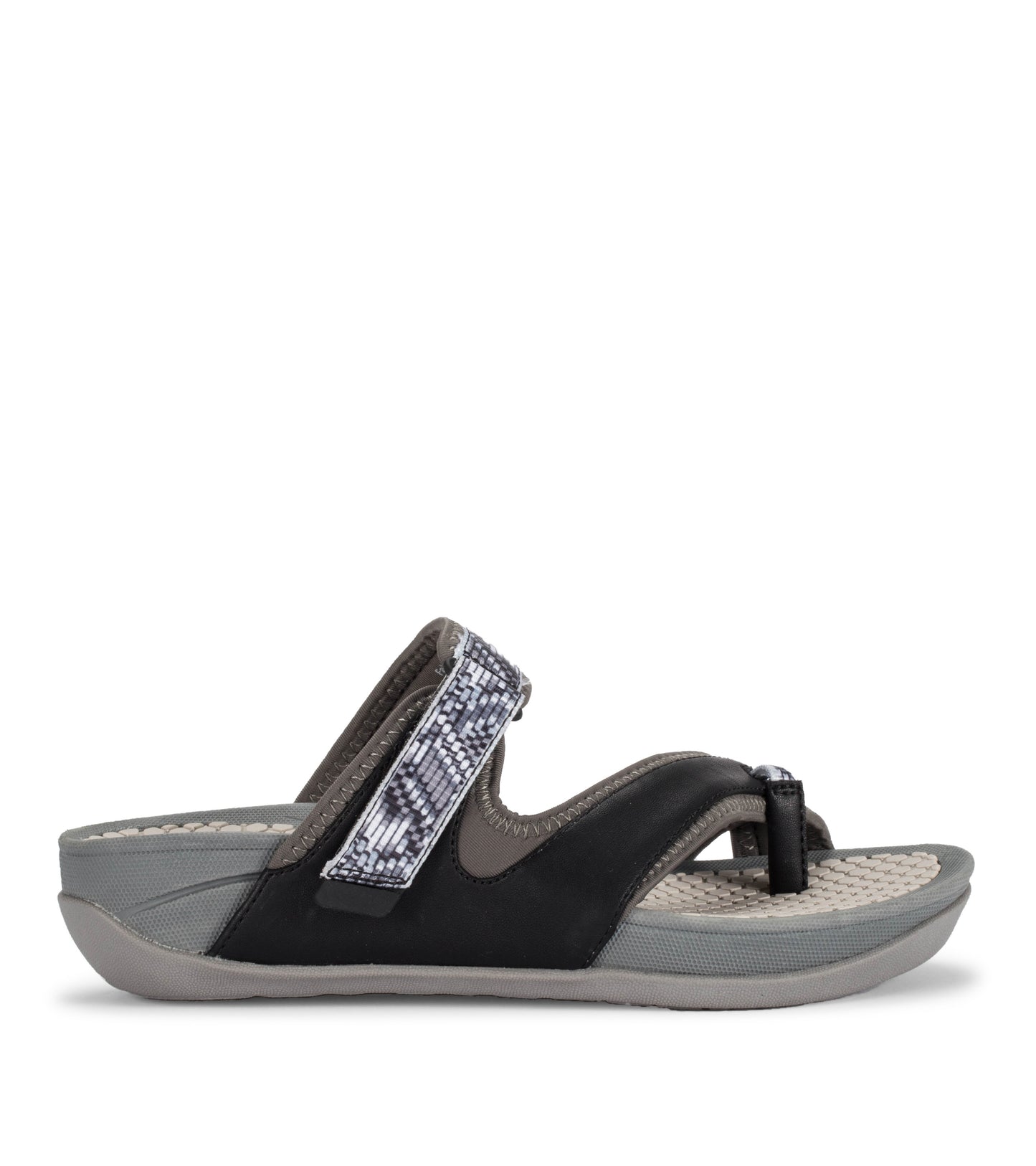 Deserae Slide Sandal Dark Grey - Women