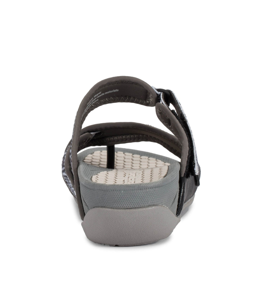 Deserae Slide Sandal Dark Grey - Women