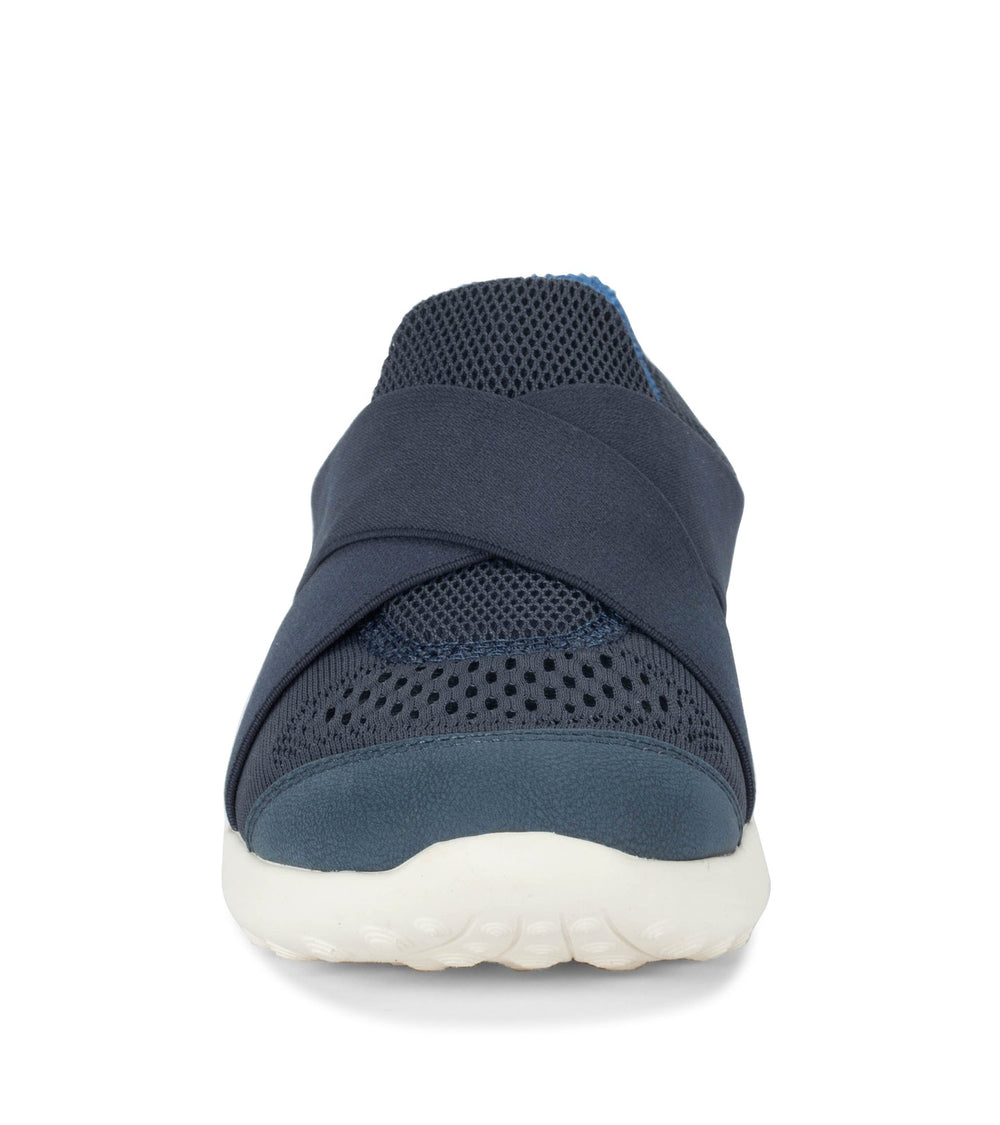 Gerri Casual Slip On Sneaker Navy Blue - Women