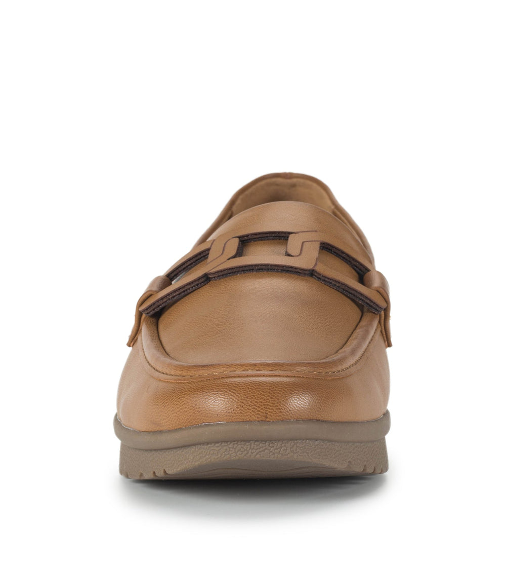 Addison Slip On Loafer Cognac - Women