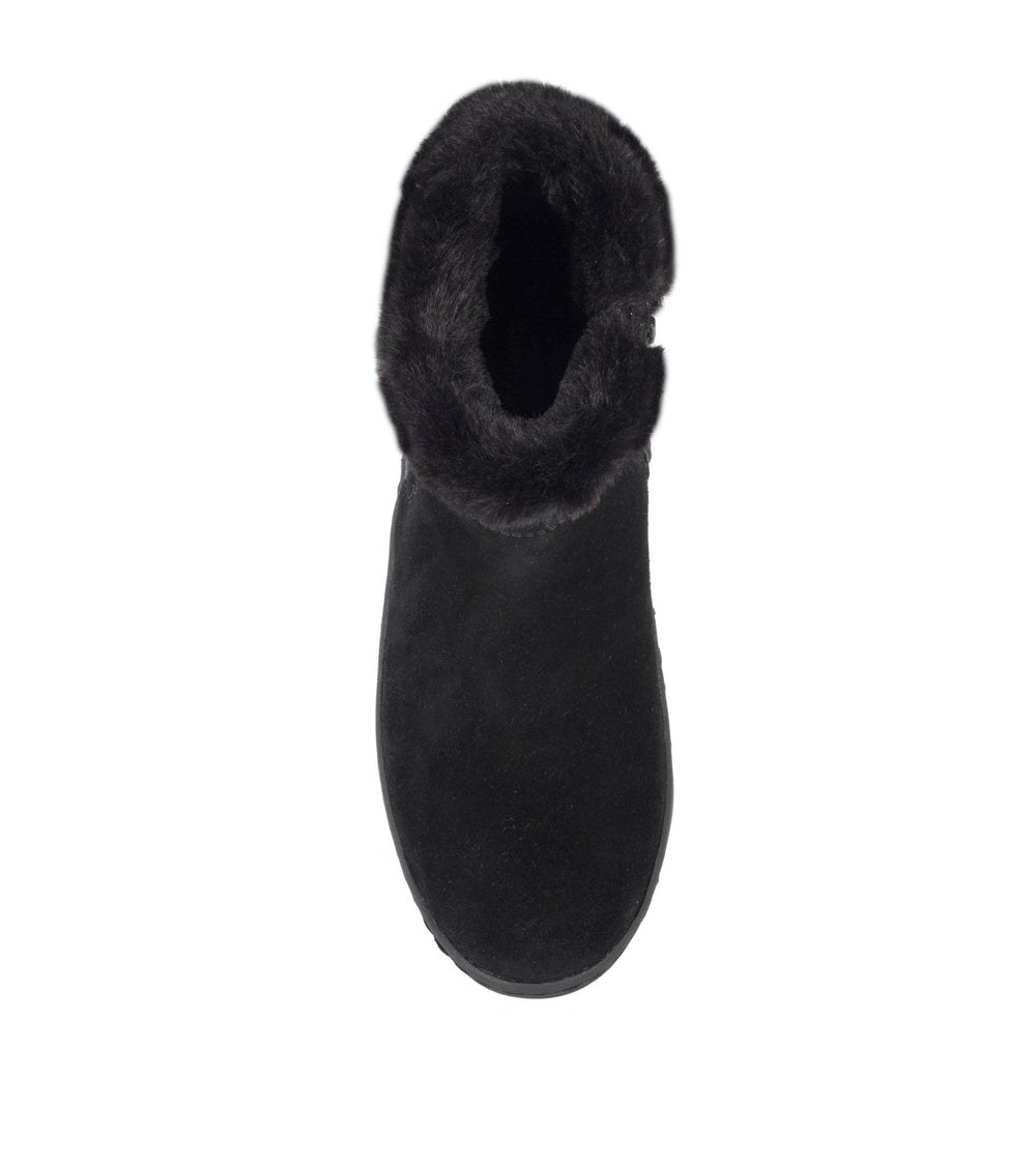 Aidan Cold Weather Bootie Black Suede - Women