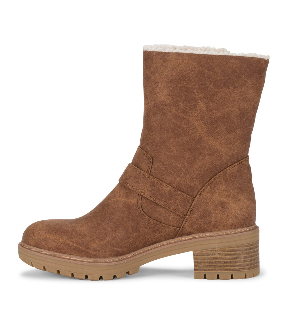 Alary Mid Calf Boot Brown - Women