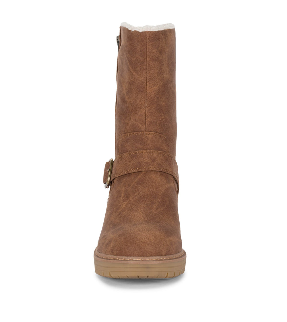 Alary Mid Calf Boot Brown - Women
