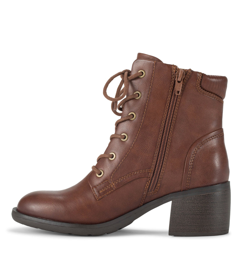 Allister Lace Up Bootie Brush Brown - Women